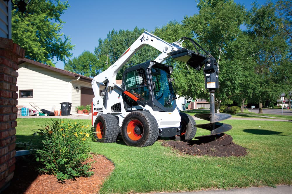 Bobcat Skid Steer Drilling